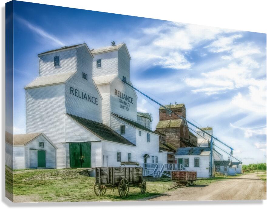 Portage La Prairie in Manitoba Canvas Print