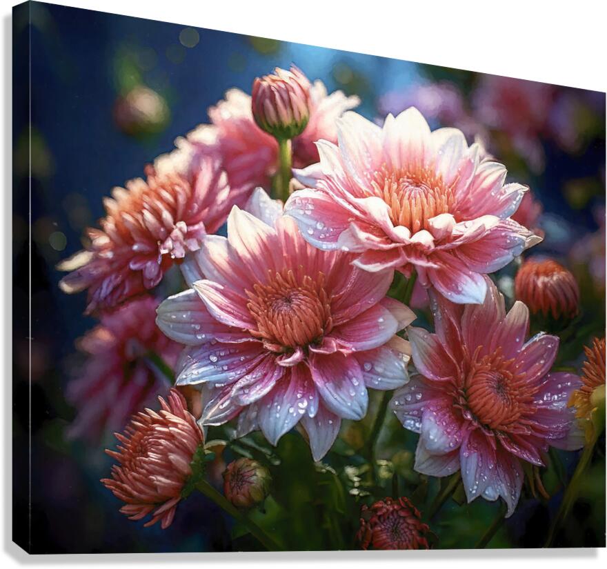 Summer Evening Showers Canvas Print