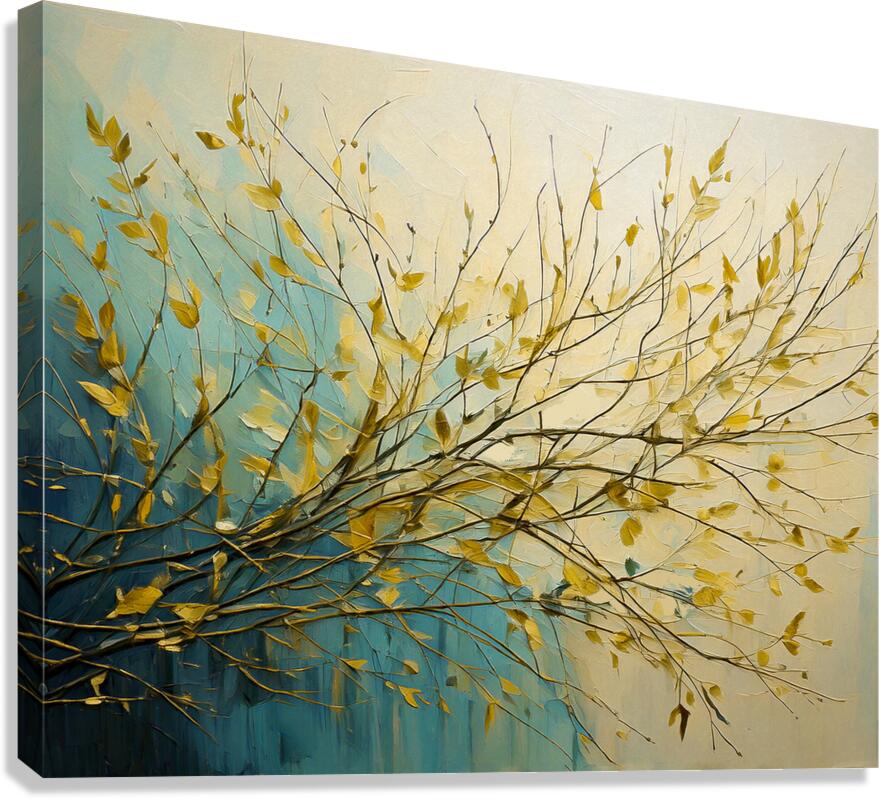 Gold Does Grow On Trees Canvas Print