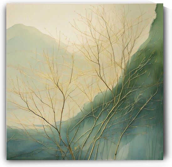 Gold in Morning Mist by Thea Menagh
