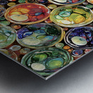 Glass Marbles Not Perfecty Round Metal print