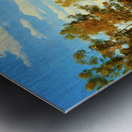Cart Path Down the Hill Metal print