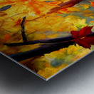 Colorful Fall Leaves in the Forest - 4 Impression metal