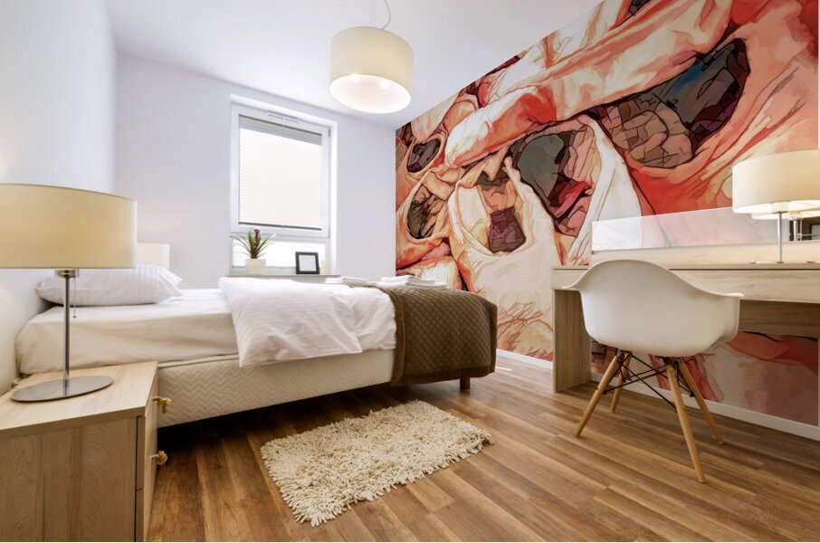 After the Ballet Performance Mural print