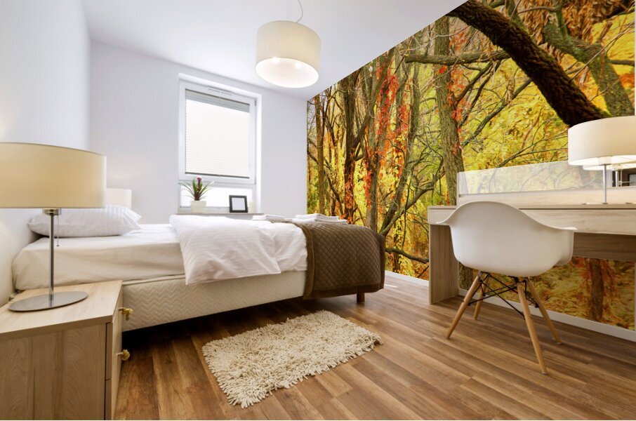 Strangled by Vines Mural print