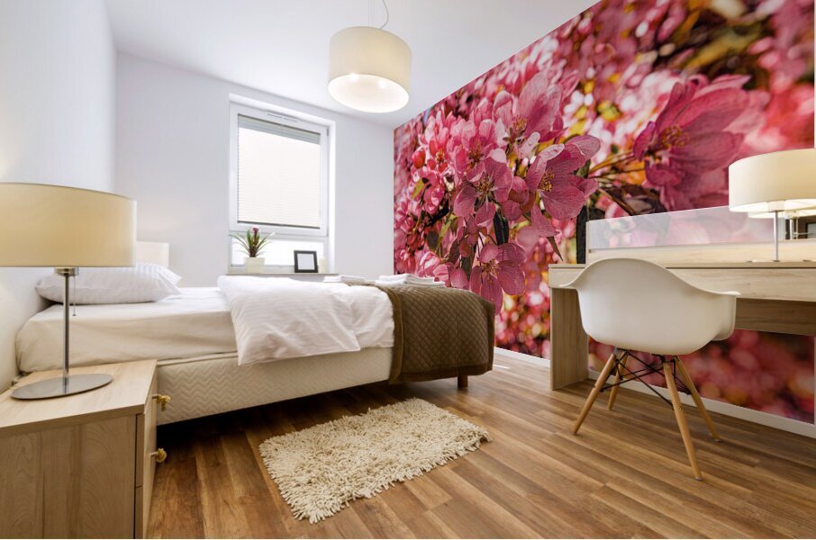 Apple Blossoms Maybe Mural print