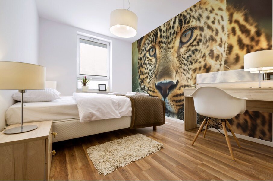 Leopard  Mural print