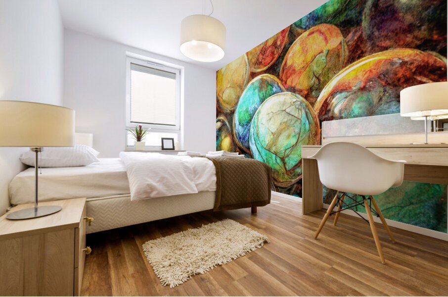 Antique Marble Marbles  Mural print