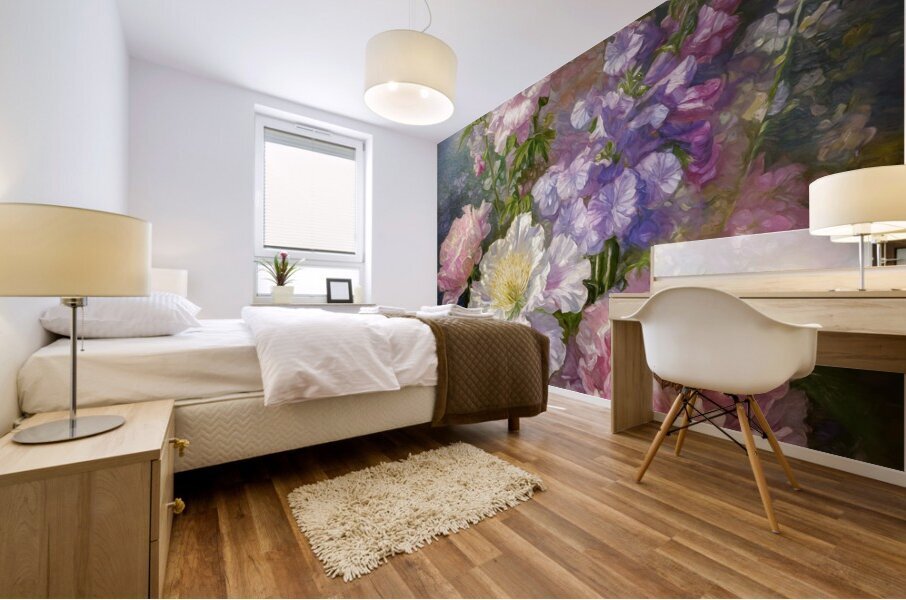 Pretty Flowers Mural print