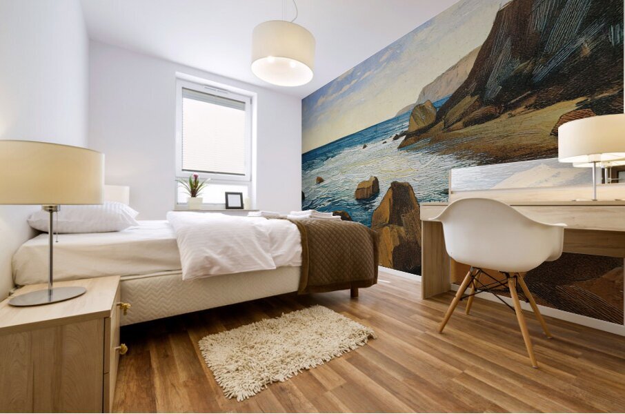Rocky Shore Mural print