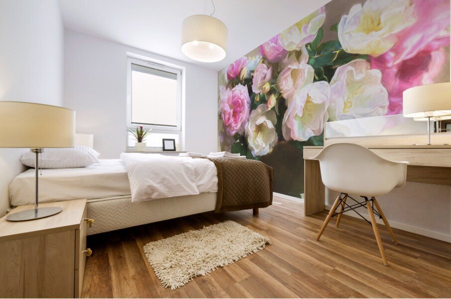 Perfect Posies Mural print