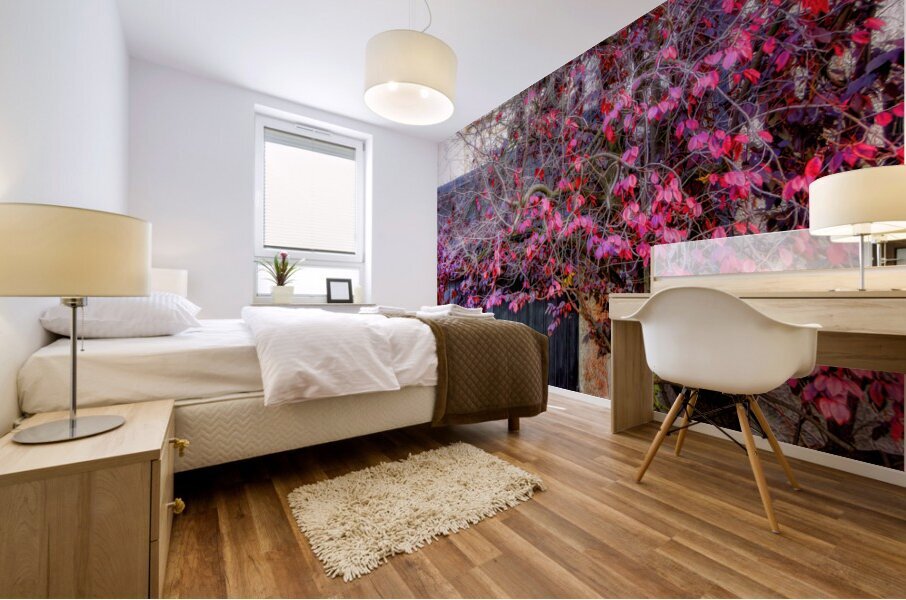 Bush on Fire Mural print