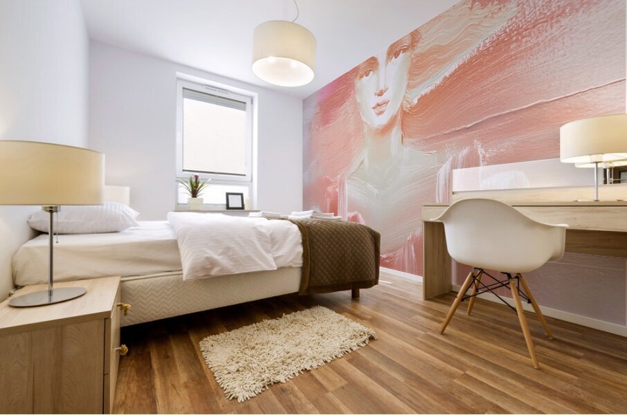 Fading away Mural print