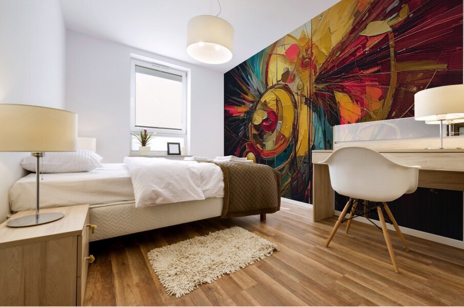Unsure which way Mural print