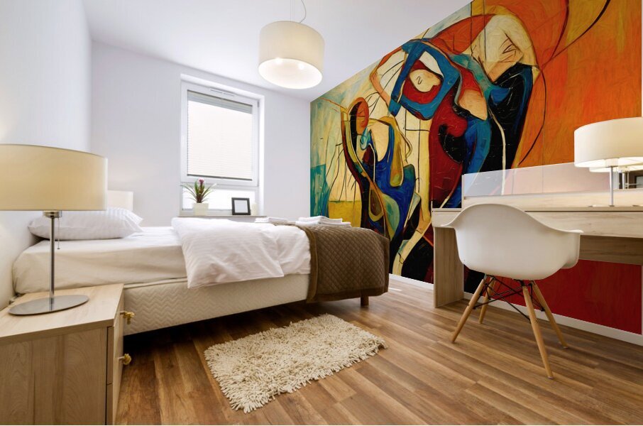 Happy Dance Mural print