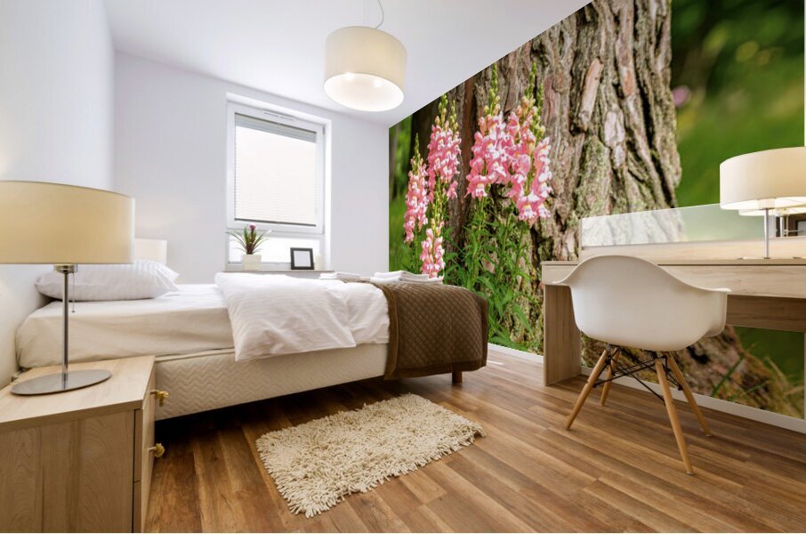 Snapdragon Tree Huggers Mural print