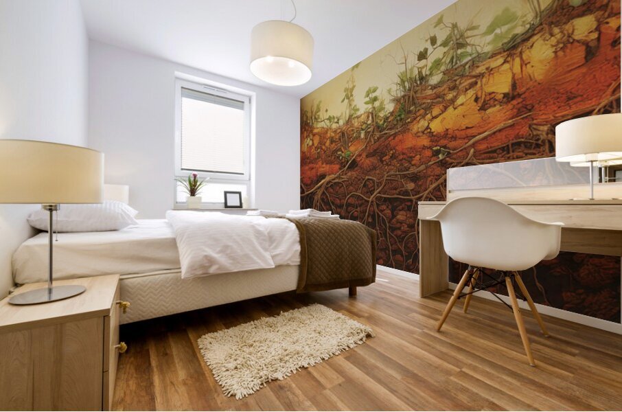 From Root to Shoot Mural print