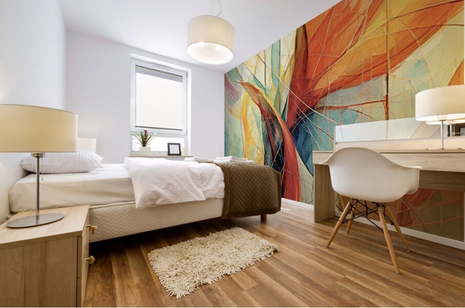 Fly Away Mural print