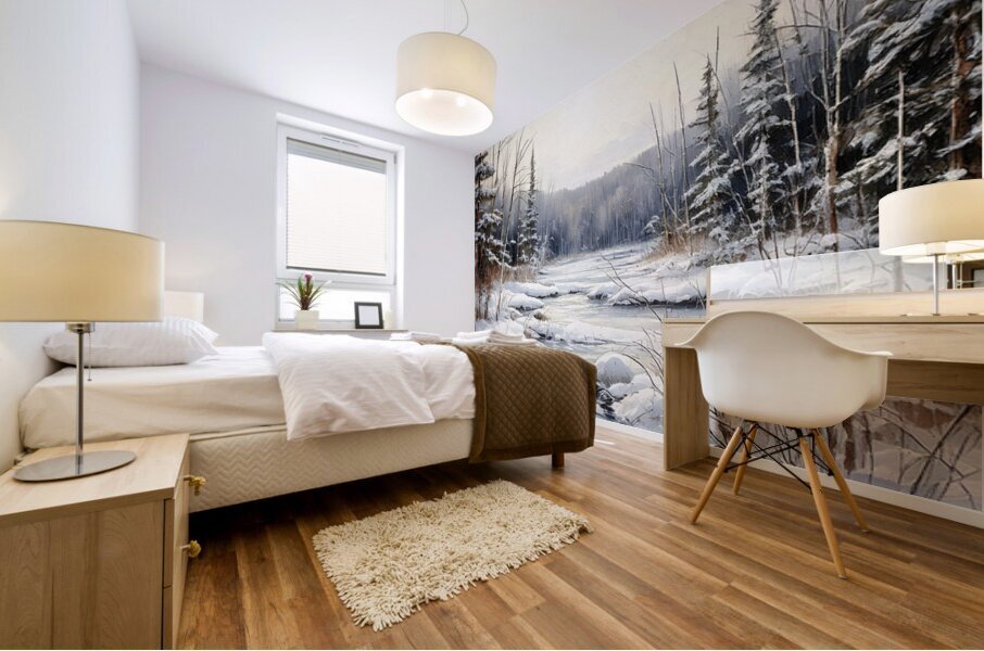 Barren Mural print