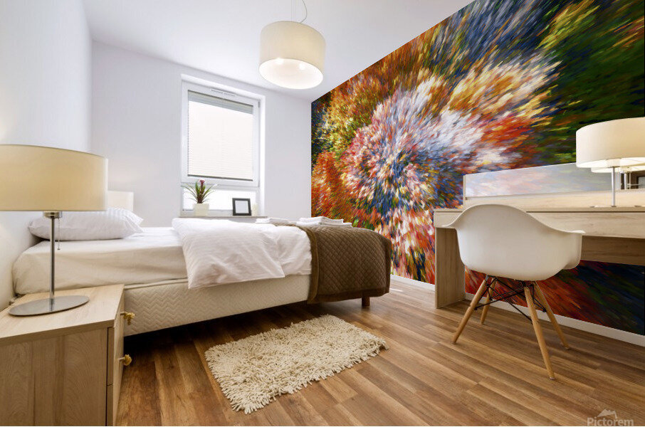 Explosion of Color Mural print