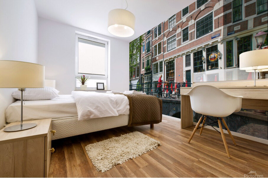 Drawbridge - Lekkeresluis Brug 59  Mural print