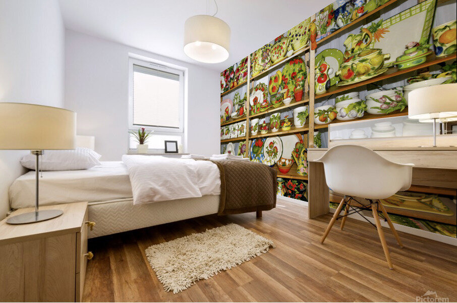 Bright and Beautiful Display Mural print