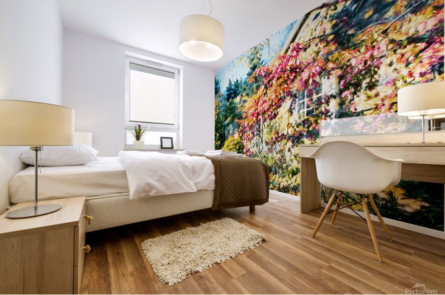 Cabbagetown House and Garden Mural print