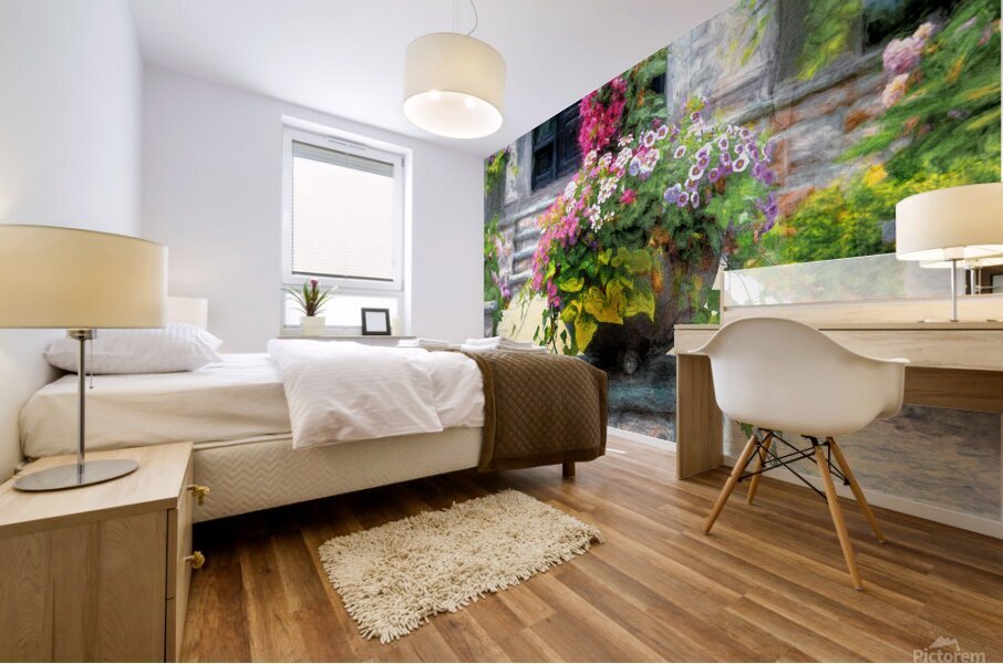A Beautiful Greeting  Mural print