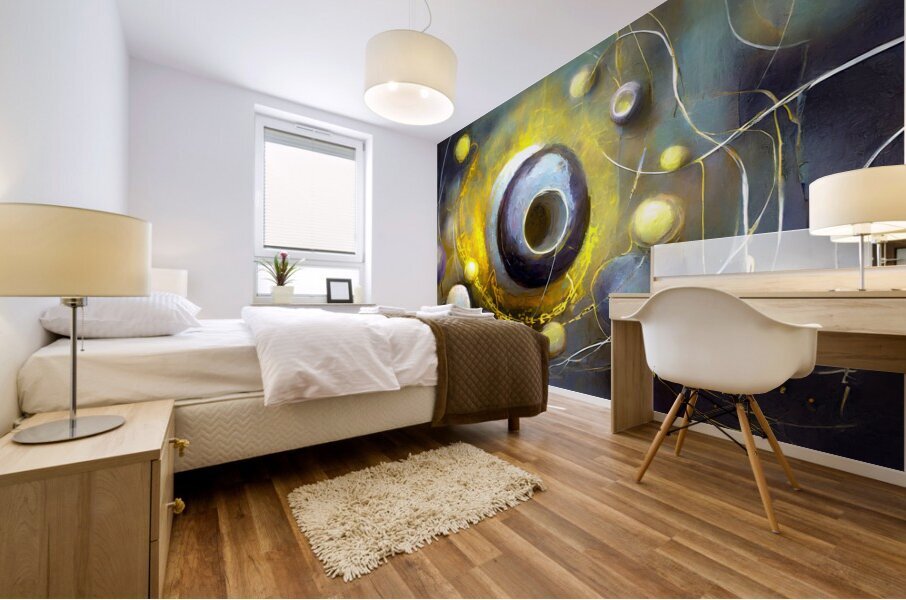Faraway Galaxy Mural print