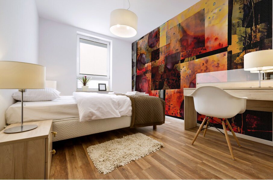 Dark and Dramatic Mural print