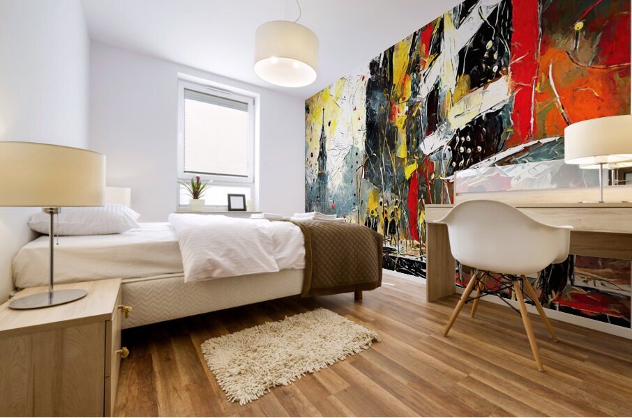 Sunday Morning Mural print
