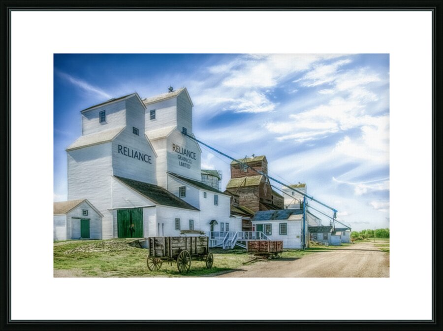 Portage La Prairie in Manitoba Picture Frame print
