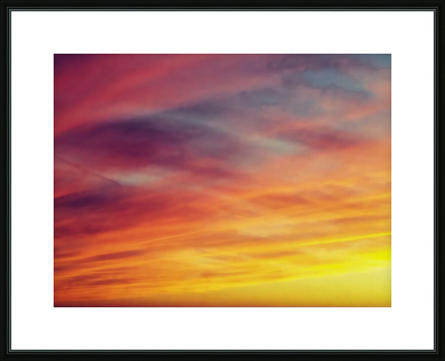 Glow On a Little Longer Picture Frame print