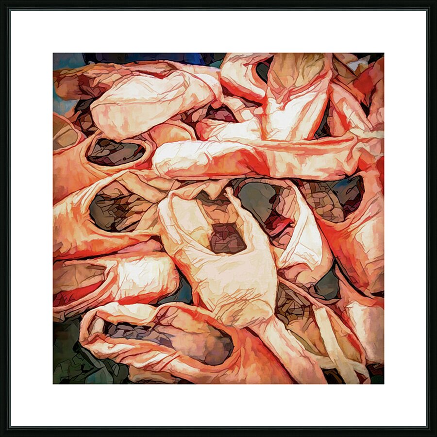 After the Ballet Performance Picture Frame print