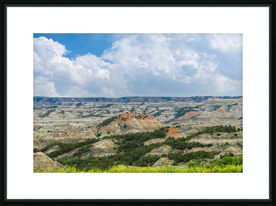 Dakota Badlands Picture Frame print