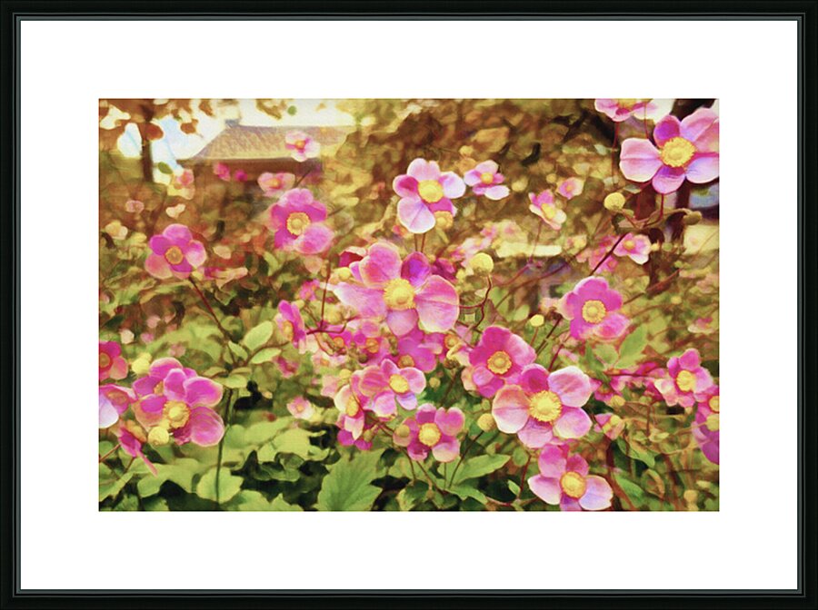 Fantastic Flowering Curb Appeal Picture Frame print