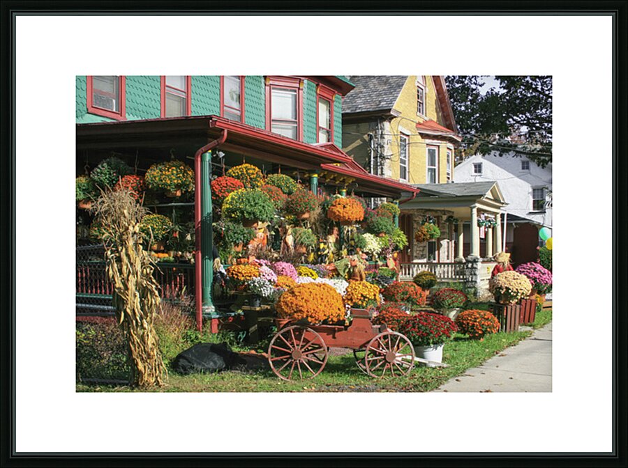 Big on Decorating with Mums Picture Frame print