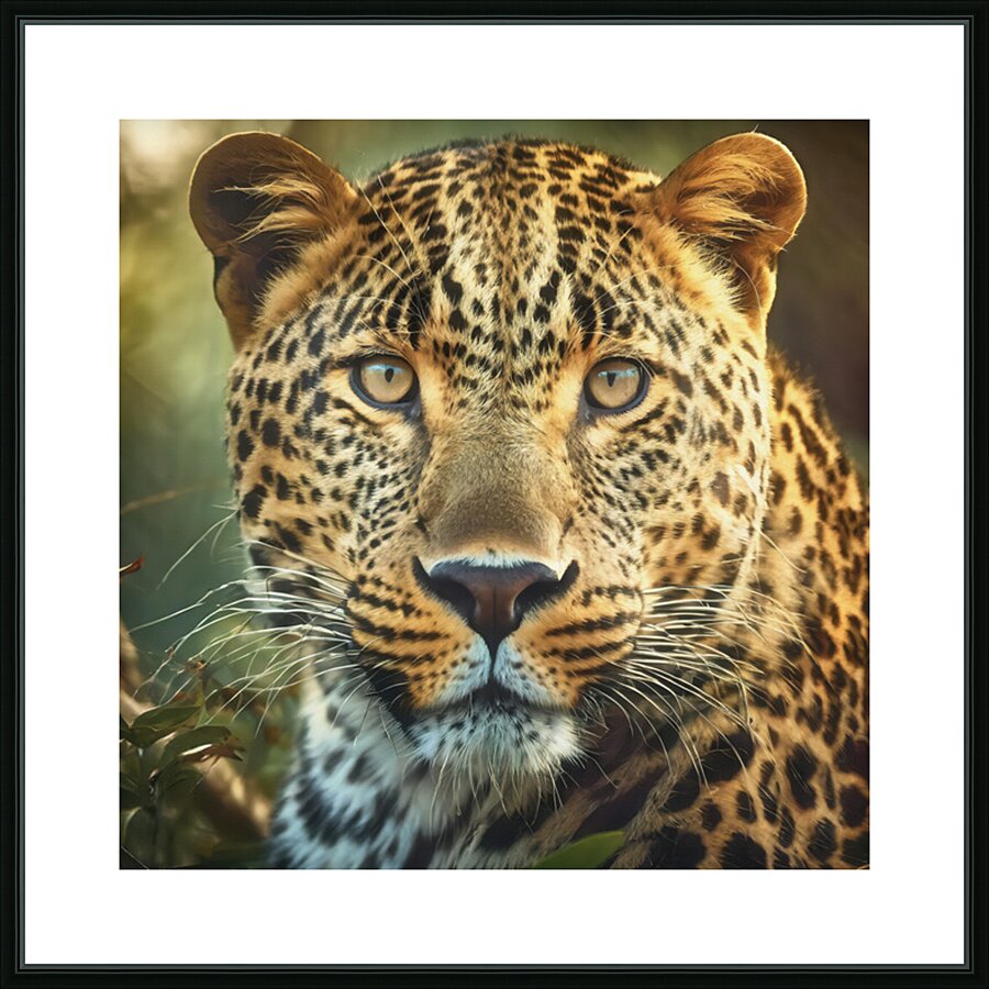 Leopard  Picture Frame print
