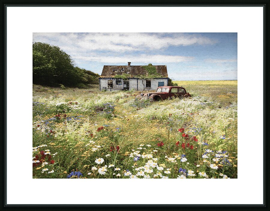 Loved Those Wheels Picture Frame print