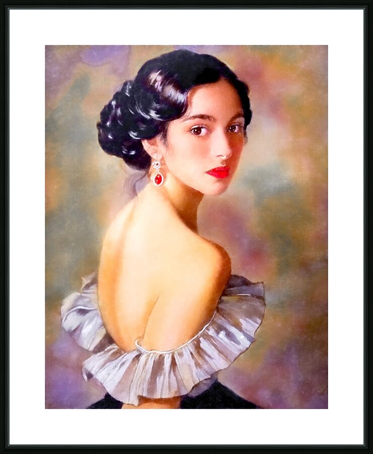 Daphne Picture Frame print