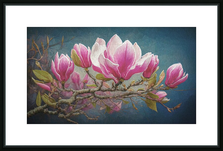 One Beautiful Branch Picture Frame print