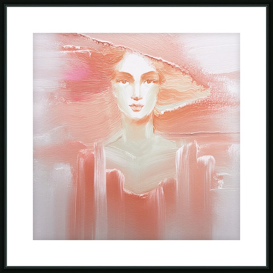 Fading away Picture Frame print