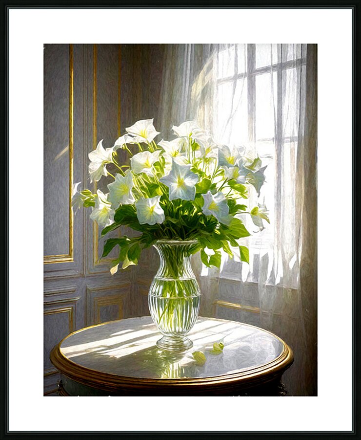 Light from the Window Picture Frame print