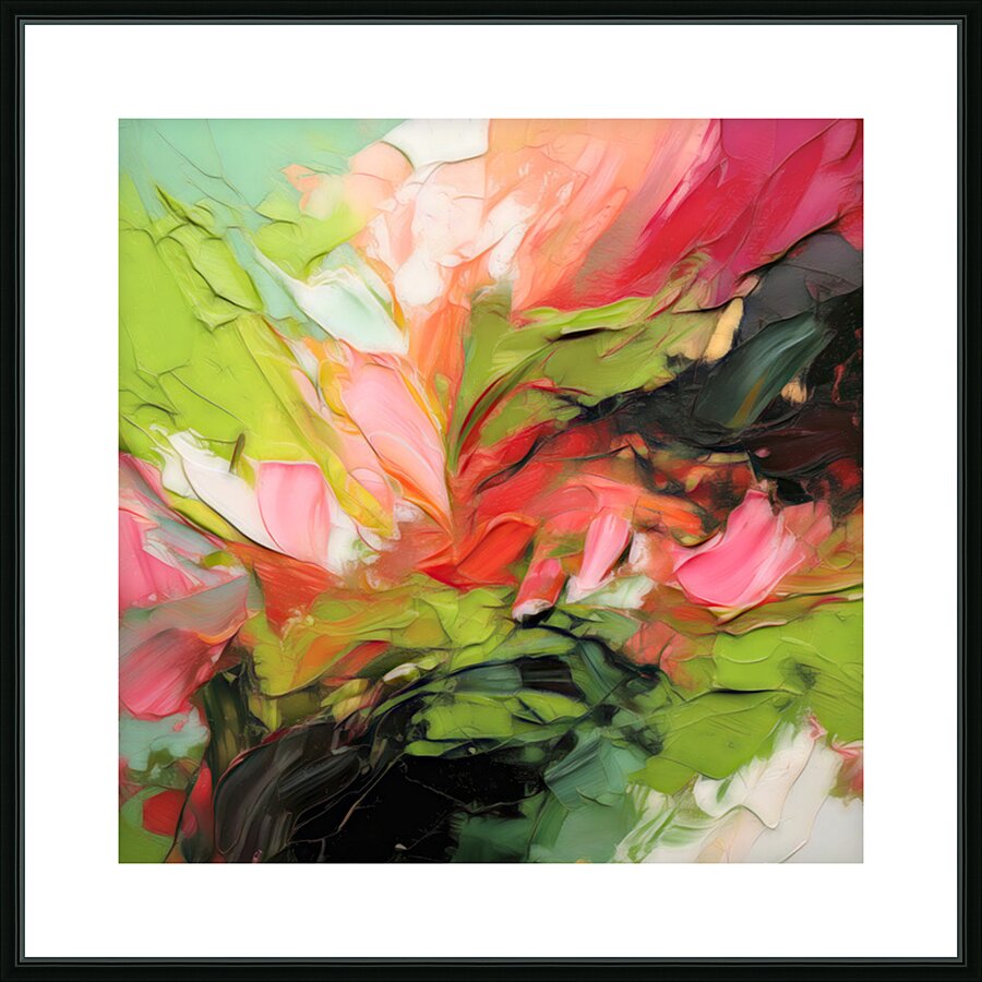 Abstract Wallart  Picture Frame print