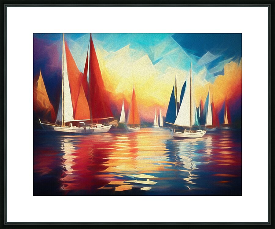 Let the Wind Carry You Away Picture Frame print