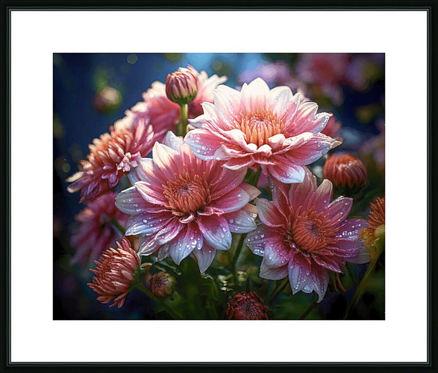 Summer Evening Showers Picture Frame print