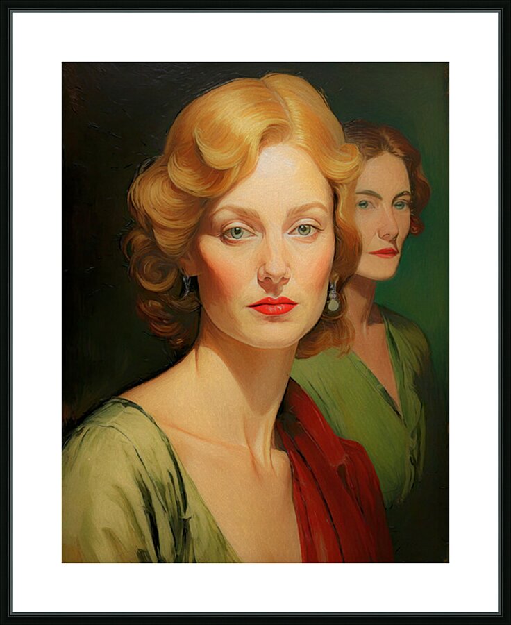 Auntie Marg and Maude Impression et Cadre photo