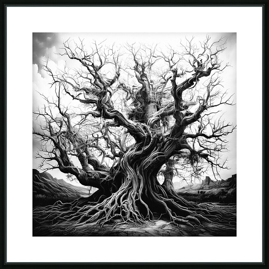 Trees are Always Beautiful Picture Frame print