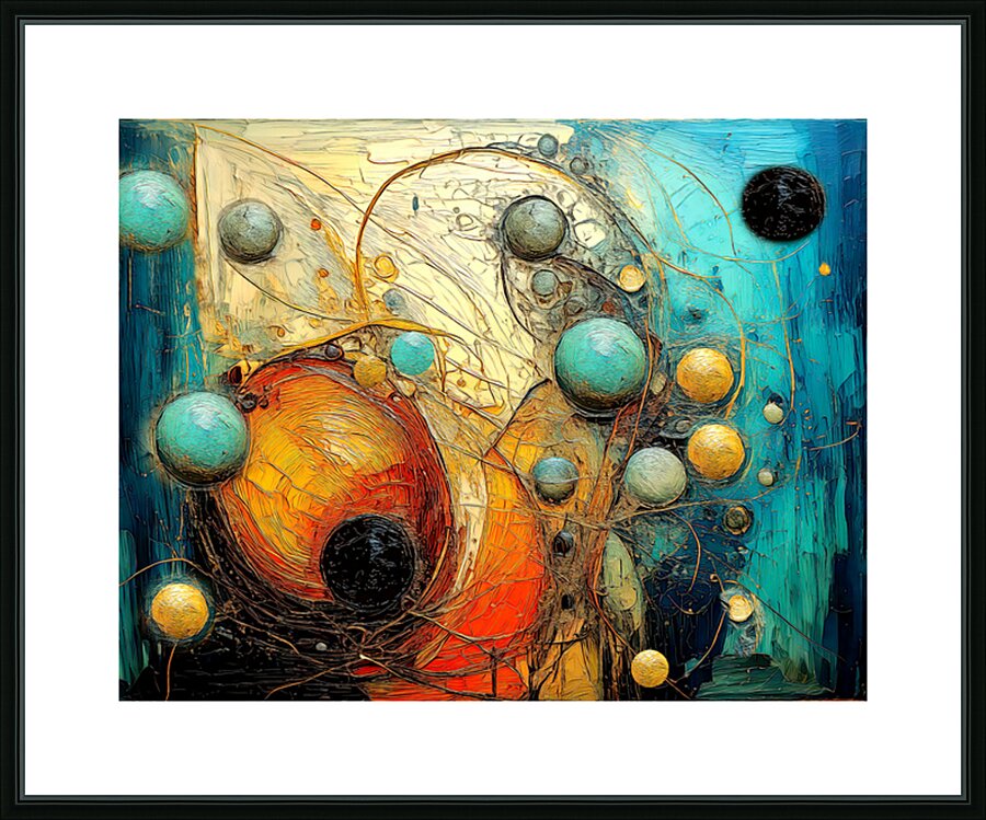 Boldly Go Picture Frame print