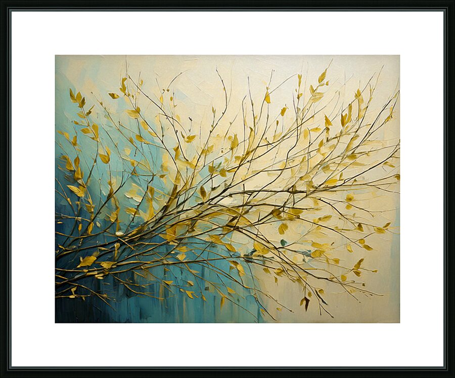 Gold Does Grow On Trees Picture Frame print